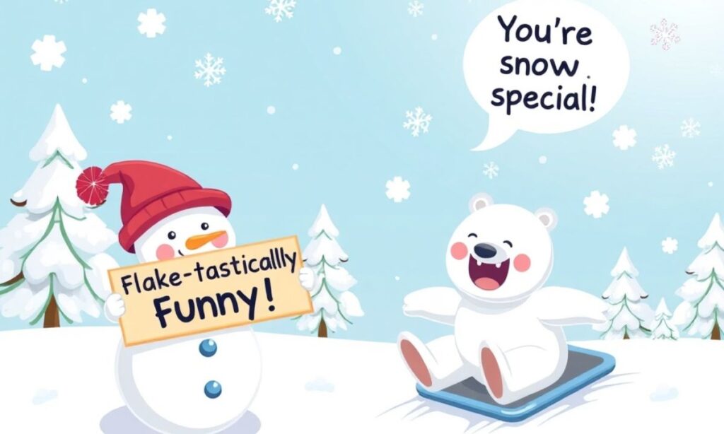 Snow Puns for Kids That Are Flake-tastically Funny 
