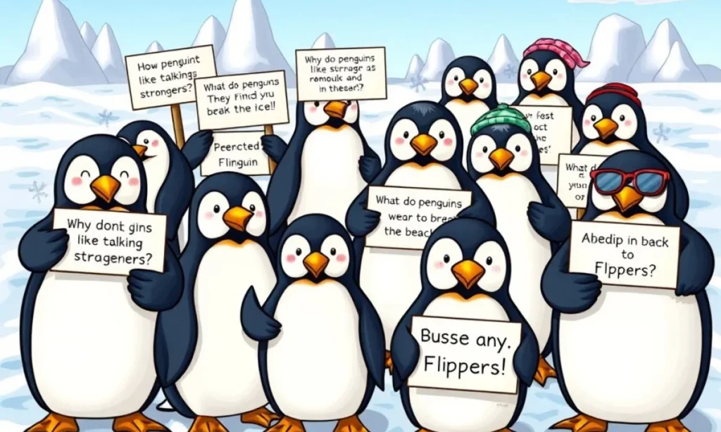 Flippin' Funny Penguin Jokes 
