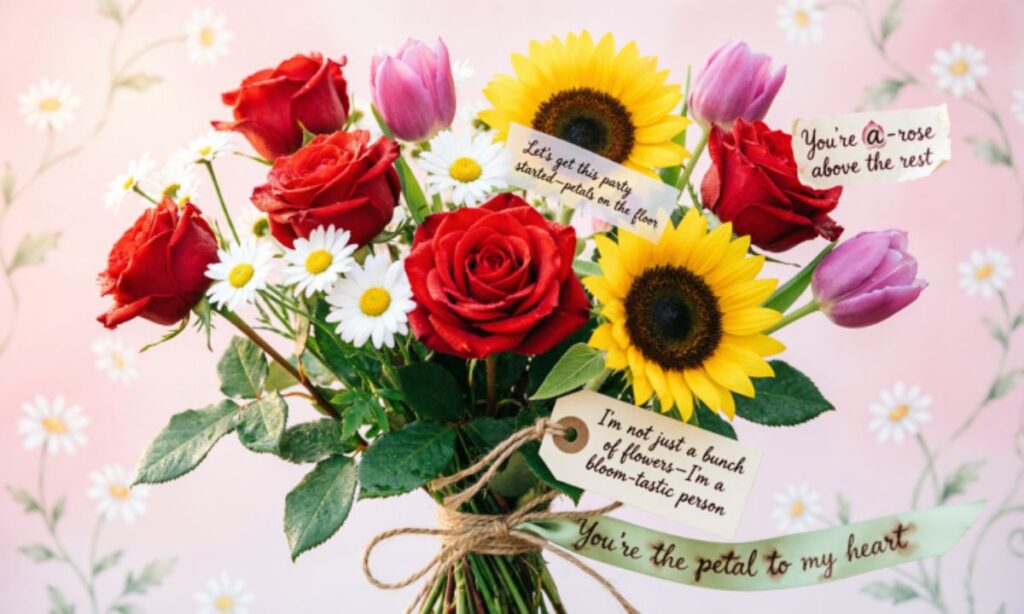 Flower Puns Captions