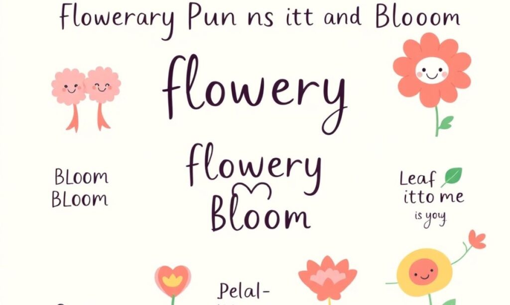 Flowery Puns that Bloom and Bloom
