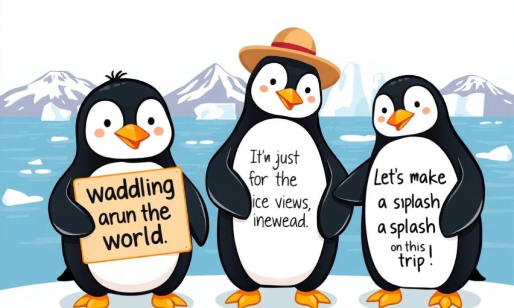 Penguin Puns for Tourists and Travelers 
