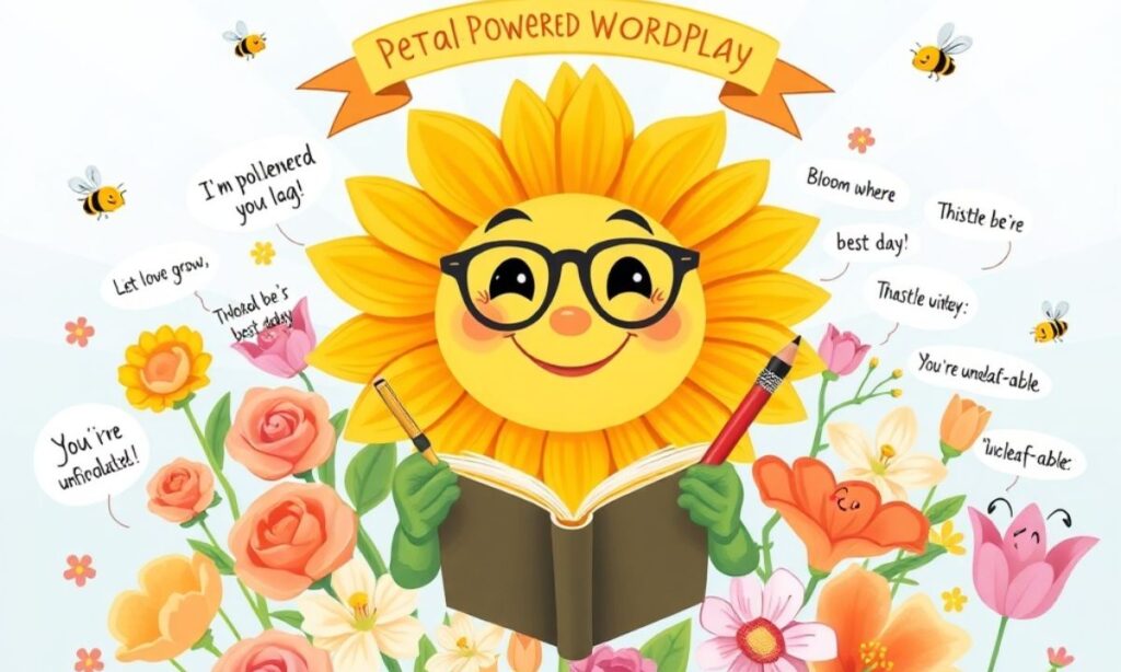 Petal-Powered Wordplay: Creative Flower Pun Ideas