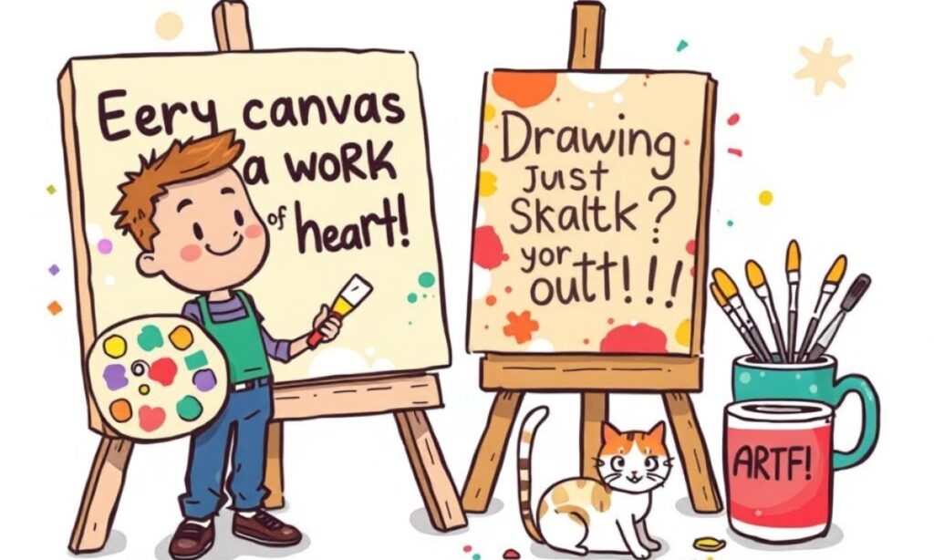 Short & Witty Art Puns